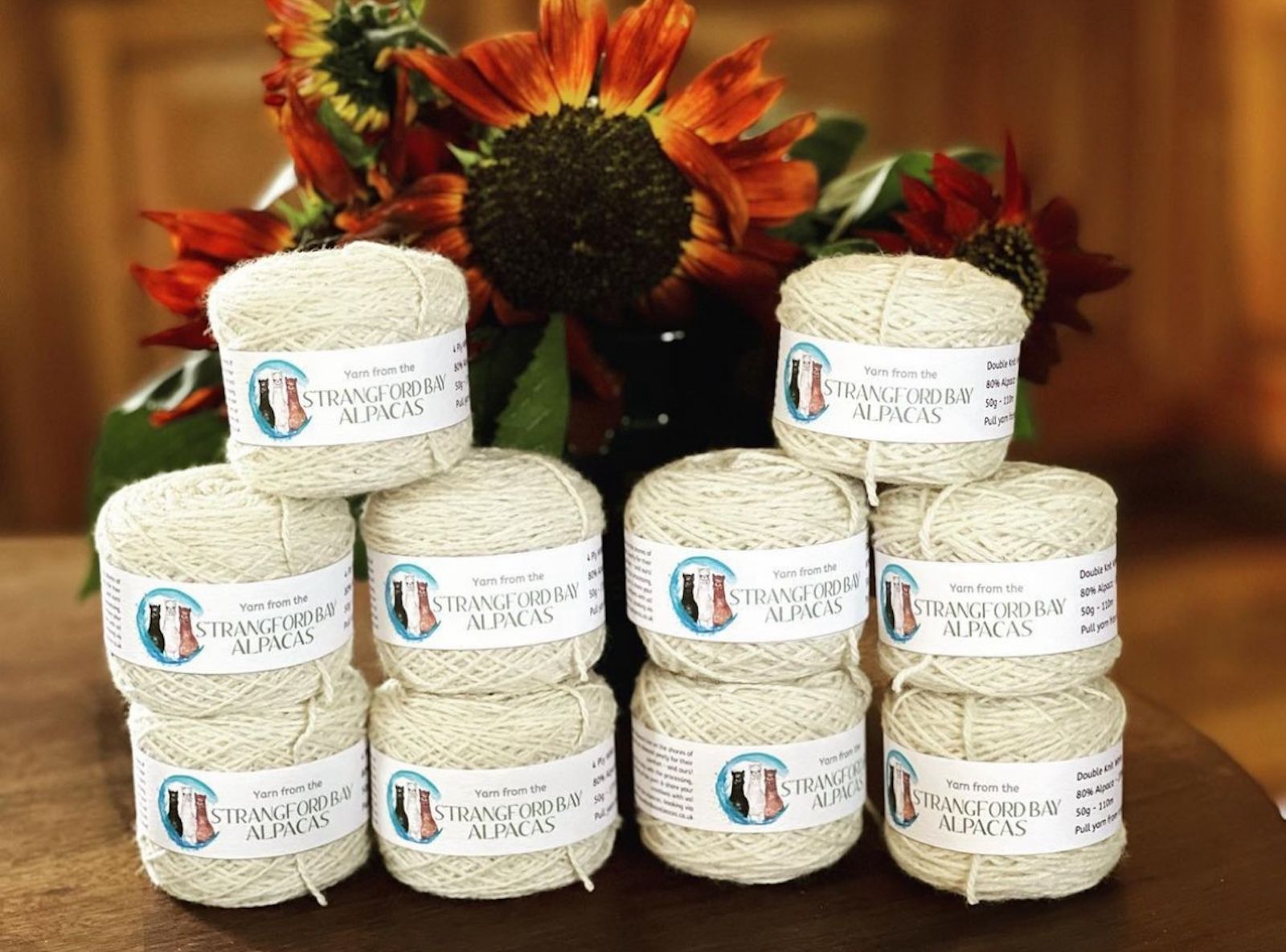 Alpaca yarn and gifts from Strangford Bay Alpacas